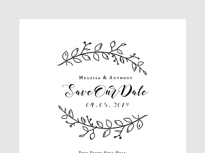 Wedding Card | Save the Date