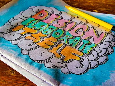 3d Typography Sketching 3d colors drawing pencil sketching typography
