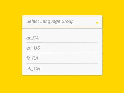 Daily UI challenge #027 — dropdown