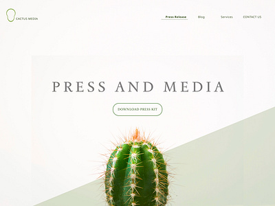 Daily UI challenge #051 — Press Page