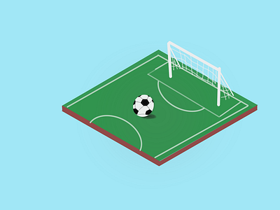 Football Ground Isometric