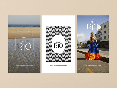 Louisa Takes Rio │ stories for launching of the new collection clean dress fashion brand fresh instagram rio de janeiro stories template