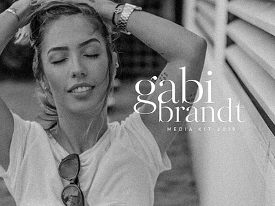 Gabi Brandt │ Media Kit cover