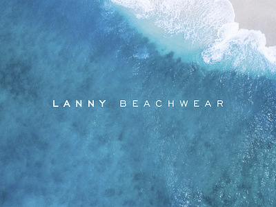 Lanny Beachwear │ Brand art design art director beachwear brasil brazil clean design fashion logodesign marketing minimal paradise rio de janeiro rj summer tropical wave logo waves