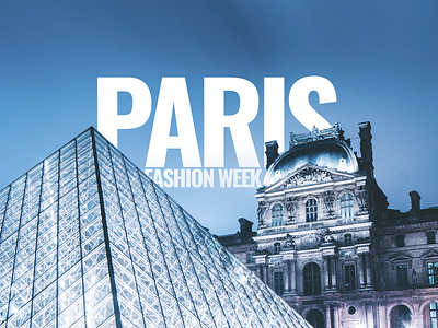 Paris Fashion Week │ Presentation