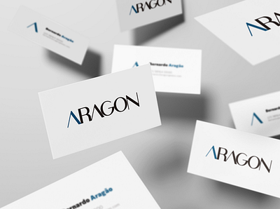 ARAGON │logo art design art director branding brasil brazil business design id identidade visual identity identity branding identity design logotype mall mark minimal rio de janeiro shopping center type