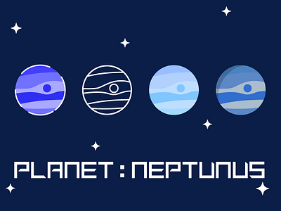 Planet Icon : Neptunus flat icon neptunus outline planet