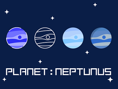 Planet Icon : Neptunus