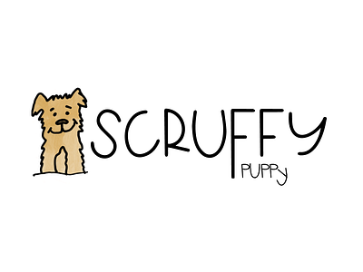 Scruffy Puppy childbook children books logo