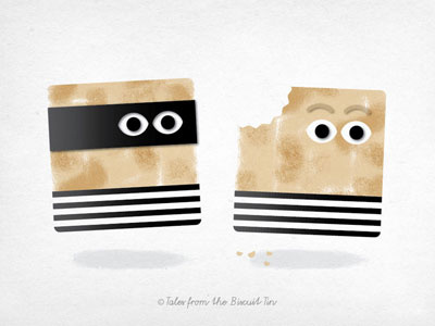 THE CRACKER BROTHERS biscuits british copywriting design illustration