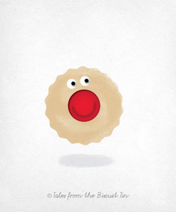 JAMIE DODGER biscuits british copywriting design illustration