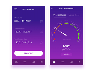 Speedometer - Day #16 clean daily day 16 free ios mobile sketch speedometer ui ux