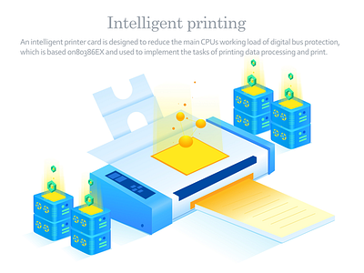 Intelligent printing illustration