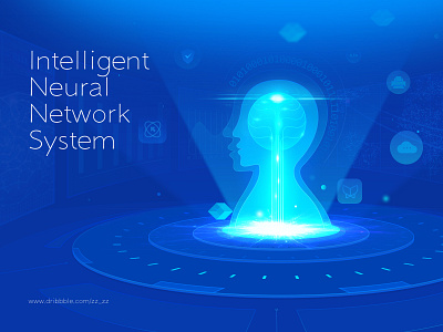 Intelligent Neural Network System design illustrate illustration