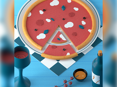 Letter A - The Pizza