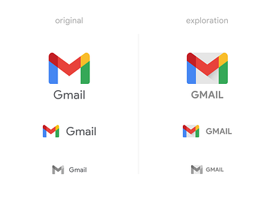 Gmail 2020 Icon Exploration exploration gmail google icon logo new