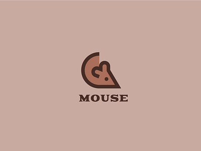 Animals - Mouse animal critter design flat graphic illustration logo logotype mouse vector