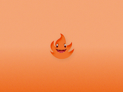 Pokemon Elements - Charmander art charmander cute design element fire flat game graphic illustration pokemon