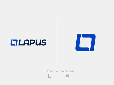 Lapus Logo Design branding business company consulting design flat graphic it lapus letter l logo vector