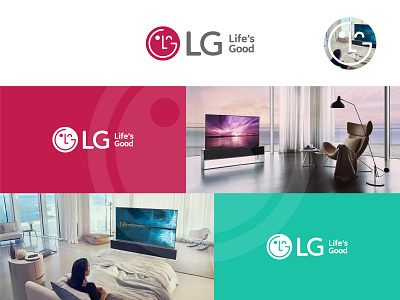 LG Logo Redesign/Concept branding company concept design flat graphic lg lifes good logo redesign tech technology vector