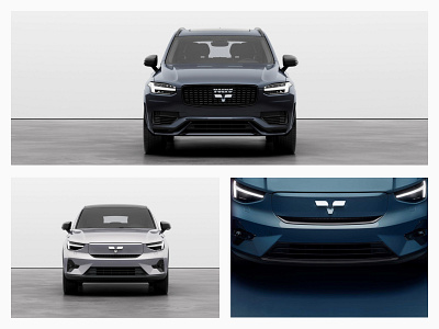 Volvo Logo Redesign Concept branding car concept design electric flat graphic logo redesign vector vehicle volvo