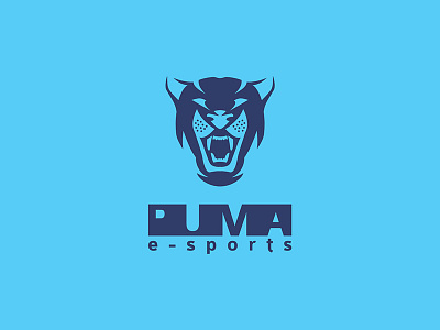 PUMA e-sports logo design