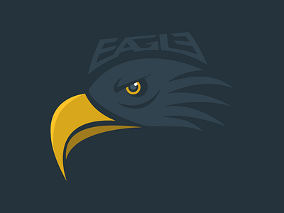 Eagle Mascot animal bird eagle esports eye flying gaming logo mascot sky