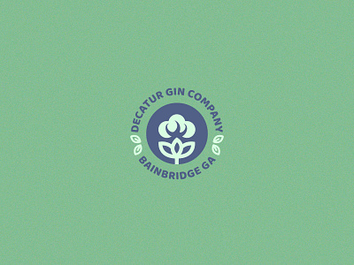 Decatur Gin Logo Design