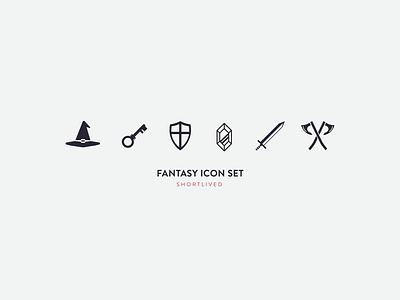 Fantasy Icons fantasy icondesign fantasyicons icons shield sword vector