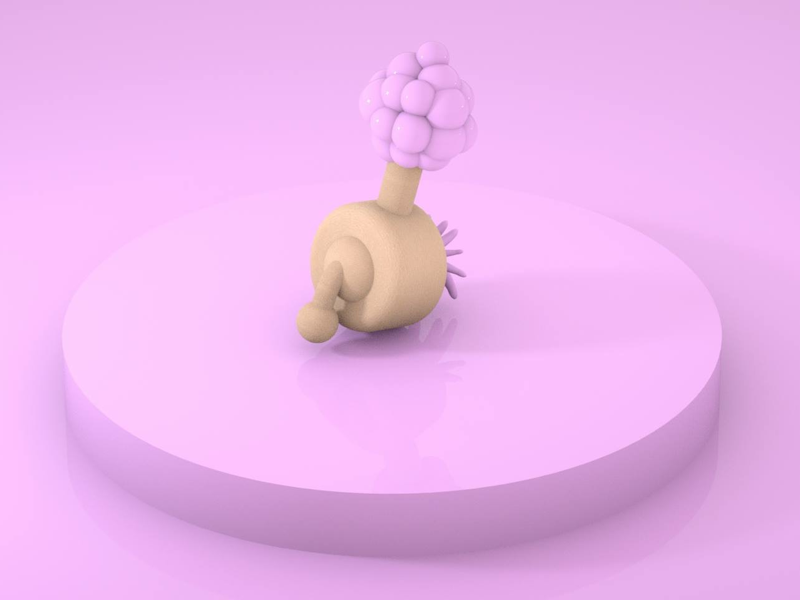 Found this in my Bathroom? sci-fi pop culture rick and morty digitalartist modelling 3d cinema4d