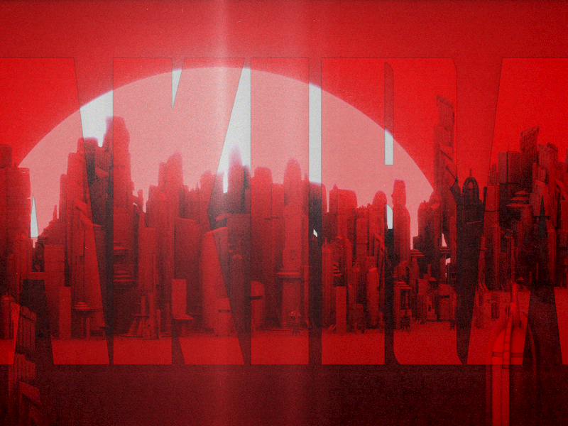 AKIRA tribute conceptart 3d manga anime akira