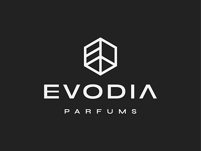 Evodia abstract brand identity feminine logo design logo icon luxury minimal perfume smell