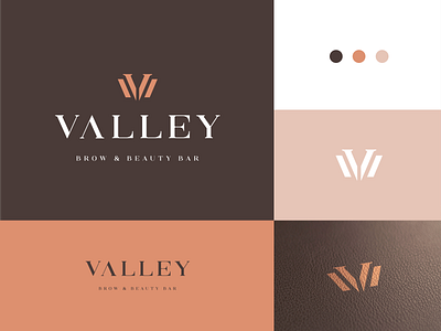 Valley Brow & Beauty Bar beauty letter v luxury v wellness woman