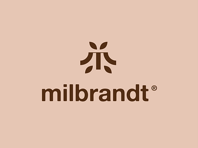 Milbrandt bakery bread brown letter m
