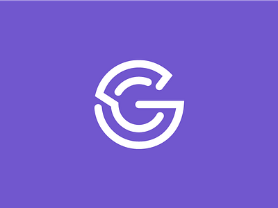 G Letter concept grid idea g company letter logo brand identity