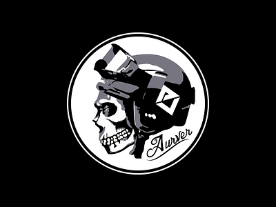 Aurver Skull Helmet apparel apparel design aurora aurver denver helmet mountain ski ski graphics skiing skull skull logo t shirt design t shirt graphic tshirt art