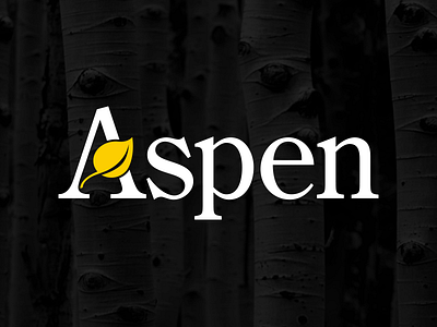 Aspen City Logo apparel aspen aspen leaf city city logo colorado hat leaf