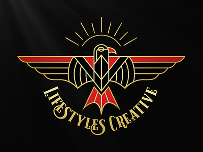Lifestyles Creative Eagle Logo