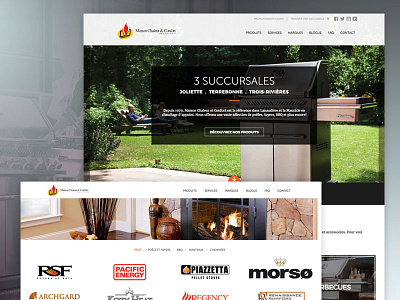 Grill BBQ and Stove | Website bbq branding design grill stove webflow