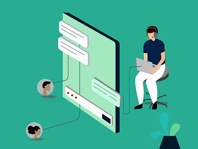 Connect With Audience character design colourful connectwithaudience flat design graphicdesign icondesign illustration minimilistic screenillustrations visualdesign websiteillustration