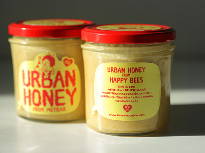 Urban Honey From Happy Bees bees edgyandcheesy honey honeybee liquidgold metbar packaging