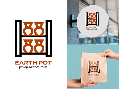 Earth Pot Logo Design customlogodesign
