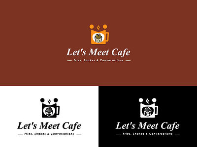 Let's Meet Cafe - Logo Design