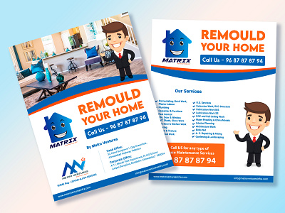 Metro Ventures - Leaflet Design