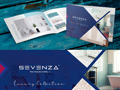 Sevenza - Catalog Design / Brochure Design branding brochure design catalog design design graphic design illustration logo print design typography vector