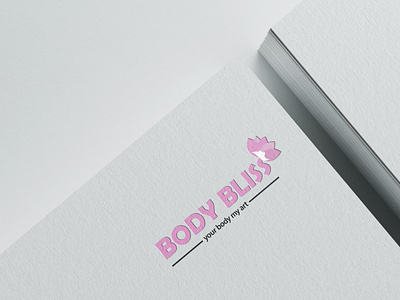 Body Bliss ( Logo For Beauty Brand ) branding brund identy design graphic design illustration logo logo design logodesign vector