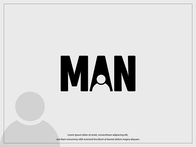 "MAN" Free Custom Logo