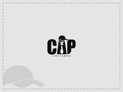 "Cap" Fashion Brand Logo branding brund identy design graphic design illustration logo logo design logodesign ui vector