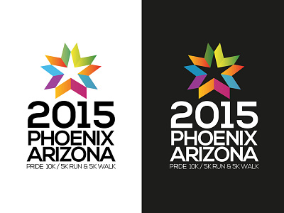 2015 Phoenix Arizona Run Branding & Logo Concept V6