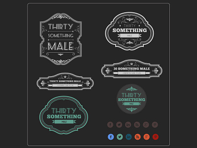 30 Something Male - A Blog For Men artworking blog classic mockup old styl vintage